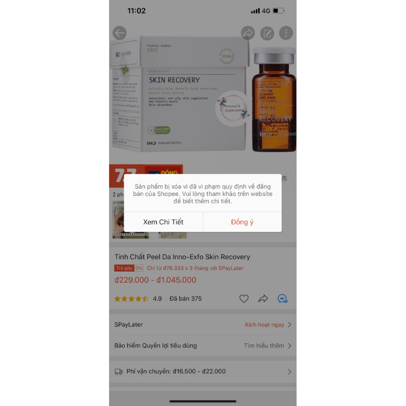 Tinh Chất Peel Cho Da Sẹo Rỗ T.C.AGE Innoaesthetics