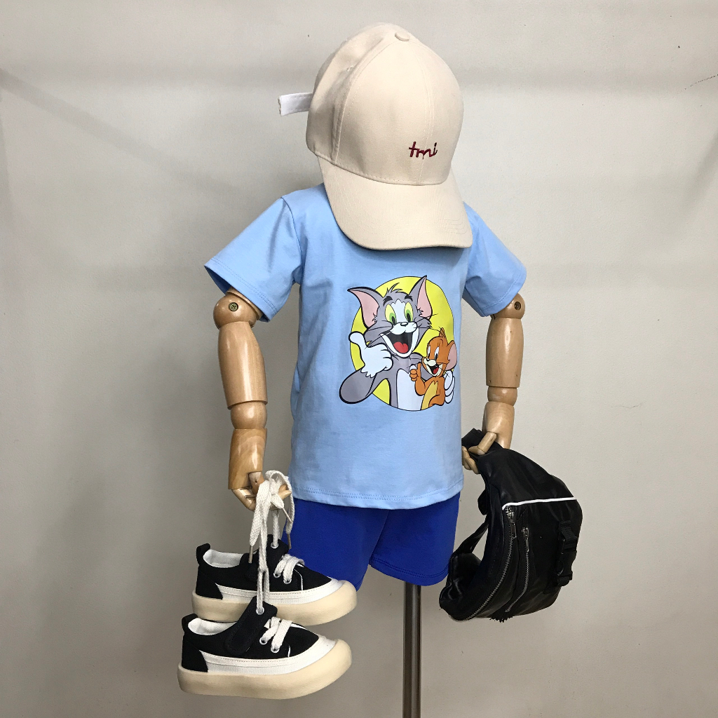 Bộ đồ trẻ em, Set bộ quần áo cho bé trai bé gái chất cotton mềm mát BIAMIA KIDS