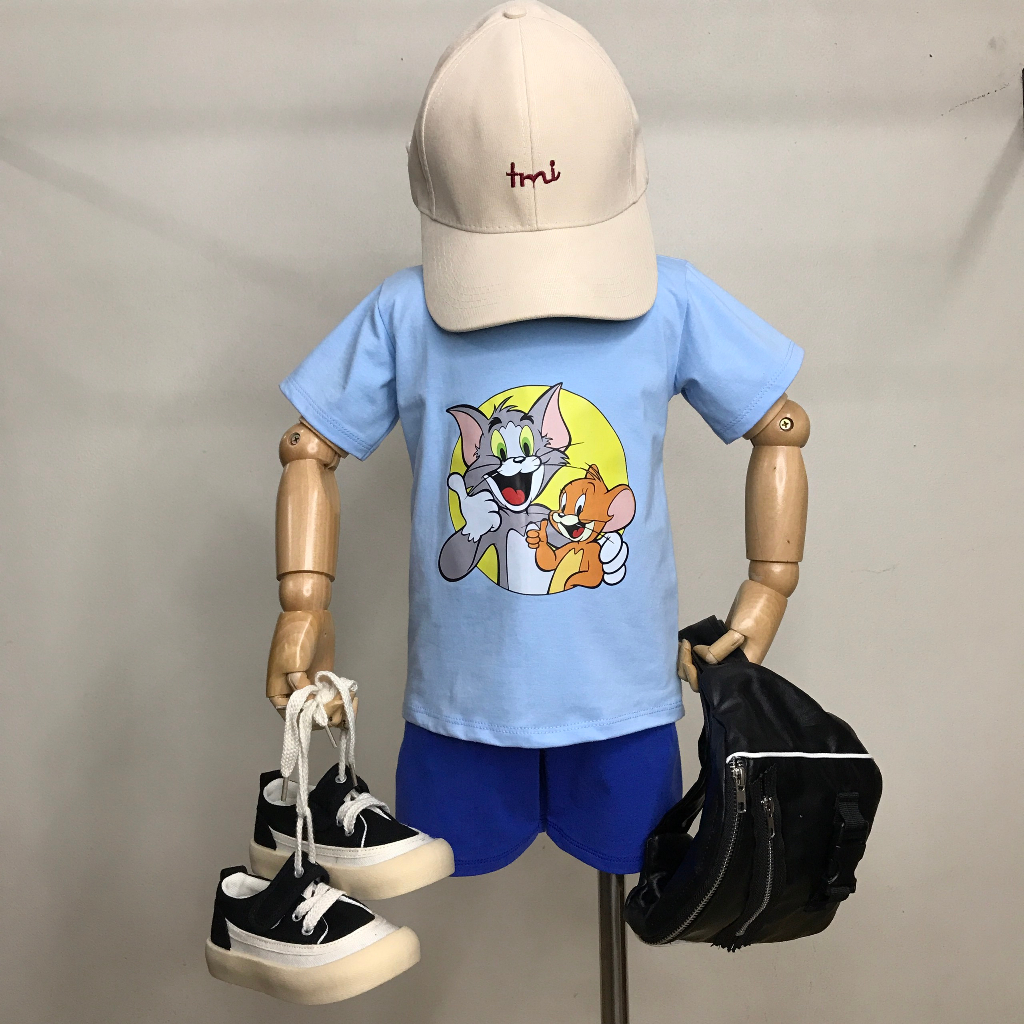 Bộ đồ trẻ em, Set bộ quần áo cho bé trai bé gái chất cotton mềm mát BIAMIA KIDS