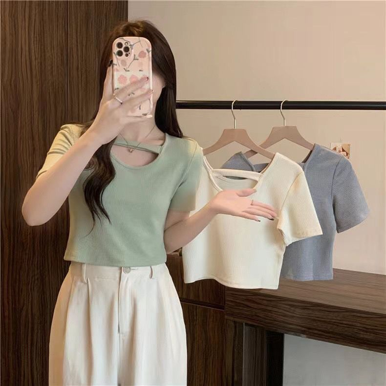 Bộ nữ mùa hè, Bộ đùi nữ thời trang thun xốp năng động mùa hè thoáng mát thấm hút mồ hôi dành cho nữ SET002