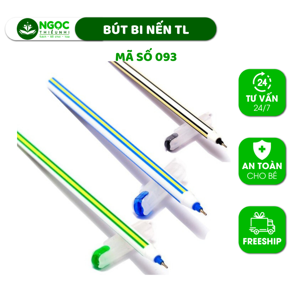 Bút Bi Nến Thiên Long TL- 093 Viết Trơn