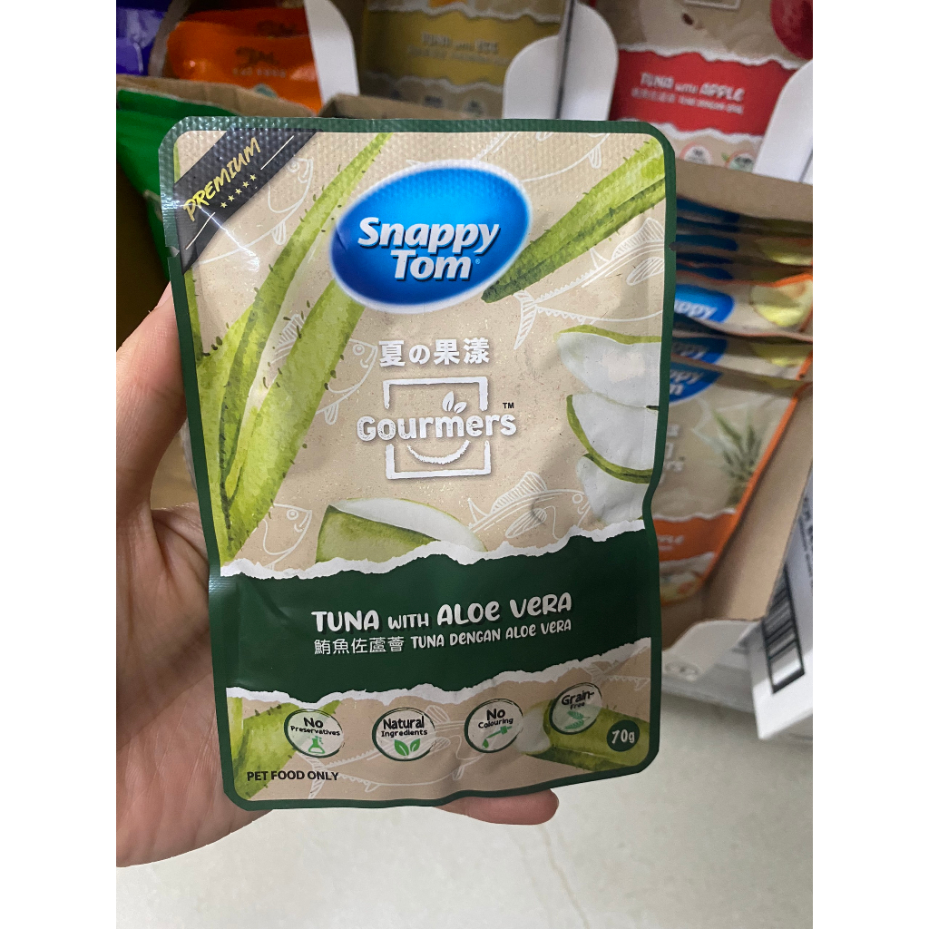 Snappy tom trái cây, pate cho mèo từ thịt và trái cây