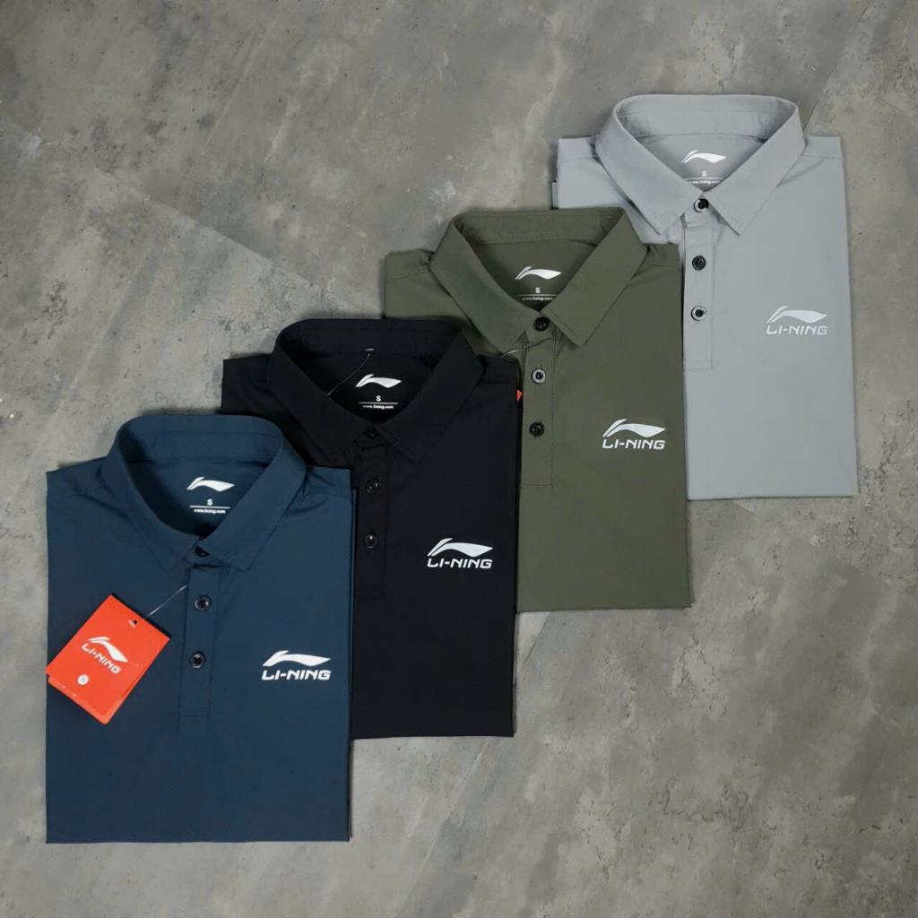 Áo Polo Lining xuất dư chất vải siêu mát