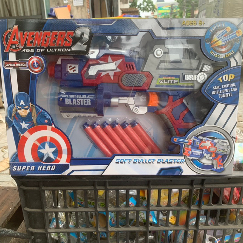 Đồ chơi Avengers2 mút xốp vận động ngoài trời