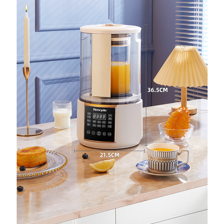 Máy Làm Sữa Hạt Xay Sinh Tố Đa Năng Henryde Pb02 1500ml Cao Cấp