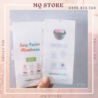 Miếng dán PPF Samsung Note 20/ Note 20 Ultra full mặt trước và mặt sau