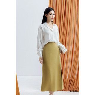 Áo sơ mi lụa kẻ sọc D.CHIC MS: 1812050