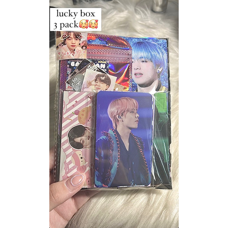 Card ảnh BTS ngẫu nhiên may mắn