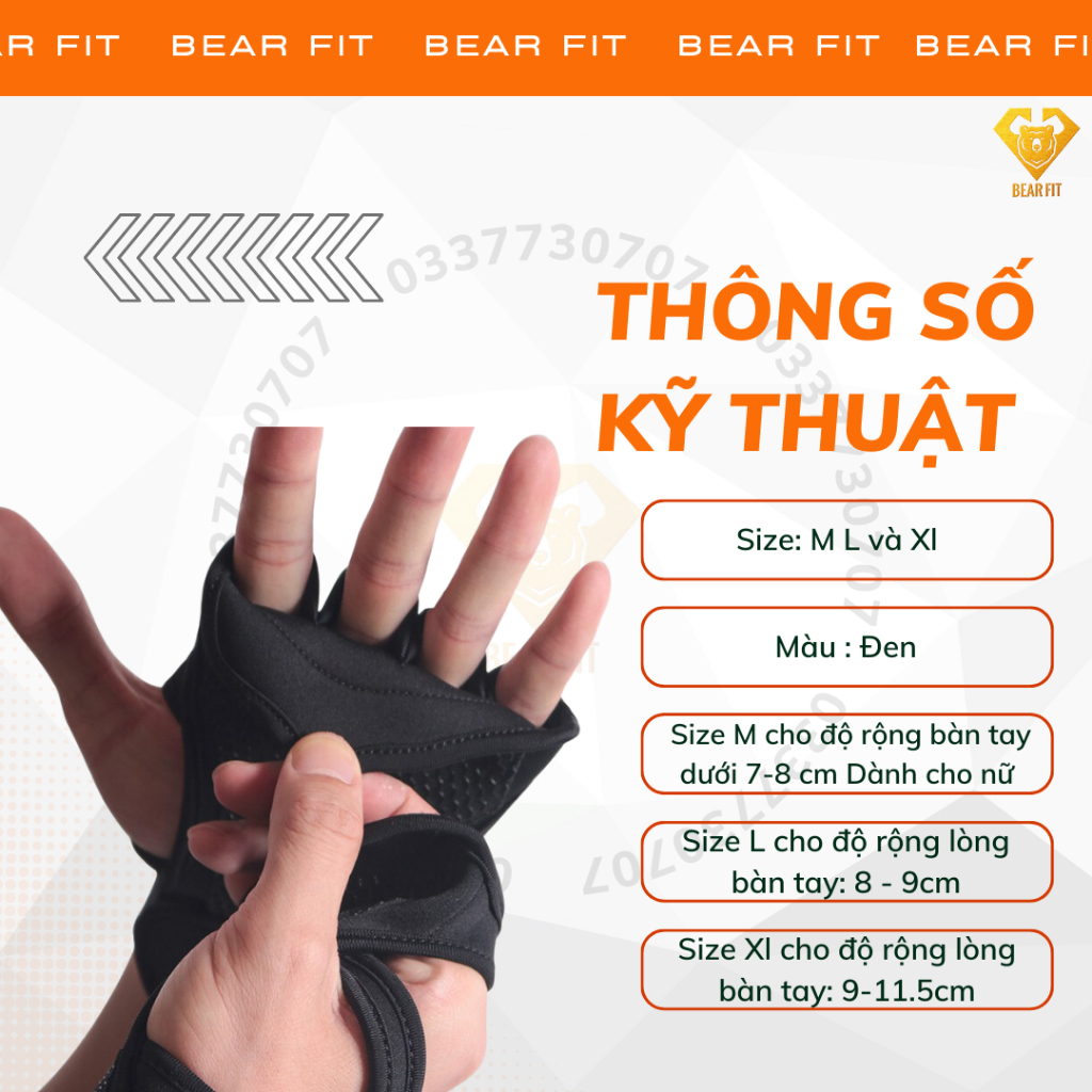 Găng tay tập gym kết hợp bảo vệ cổ tay chất liệu Silicon thời trang chính hãng SKDK ( siêu bền )