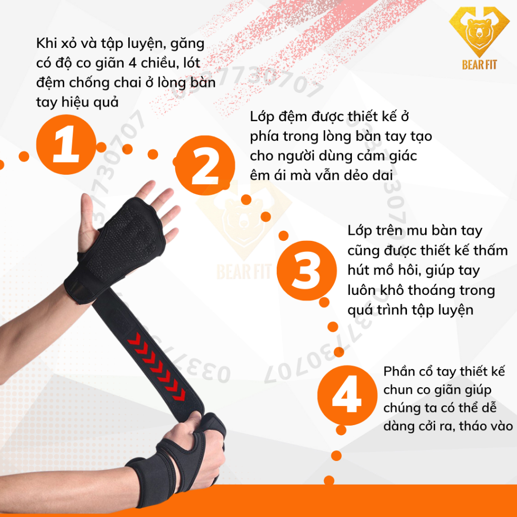 Găng tay tập gym kết hợp bảo vệ cổ tay chất liệu Silicon thời trang chính hãng SKDK ( siêu bền )