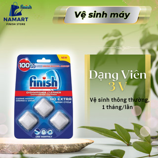 Vỉ 3 Viên vệ sinh máy rửa bát Finish