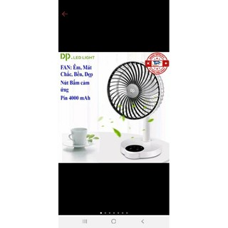 Quạt tích điện hảng DP 7626 có đèn đọc sách