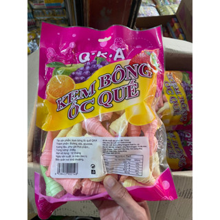 gói kẹo kem bông ốc quế 210g