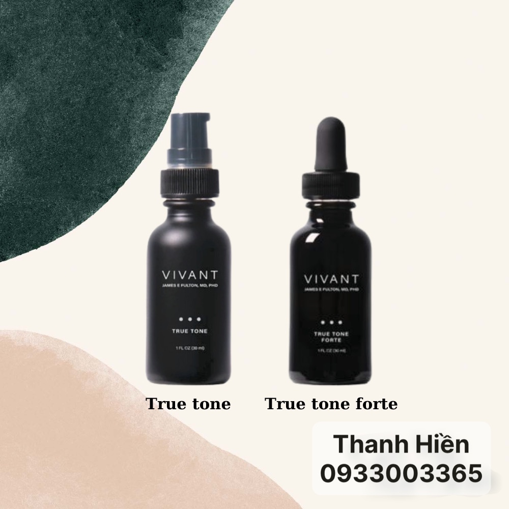 Serum Vivant True Tone - True Tone Forte giảm thâm đều màu da