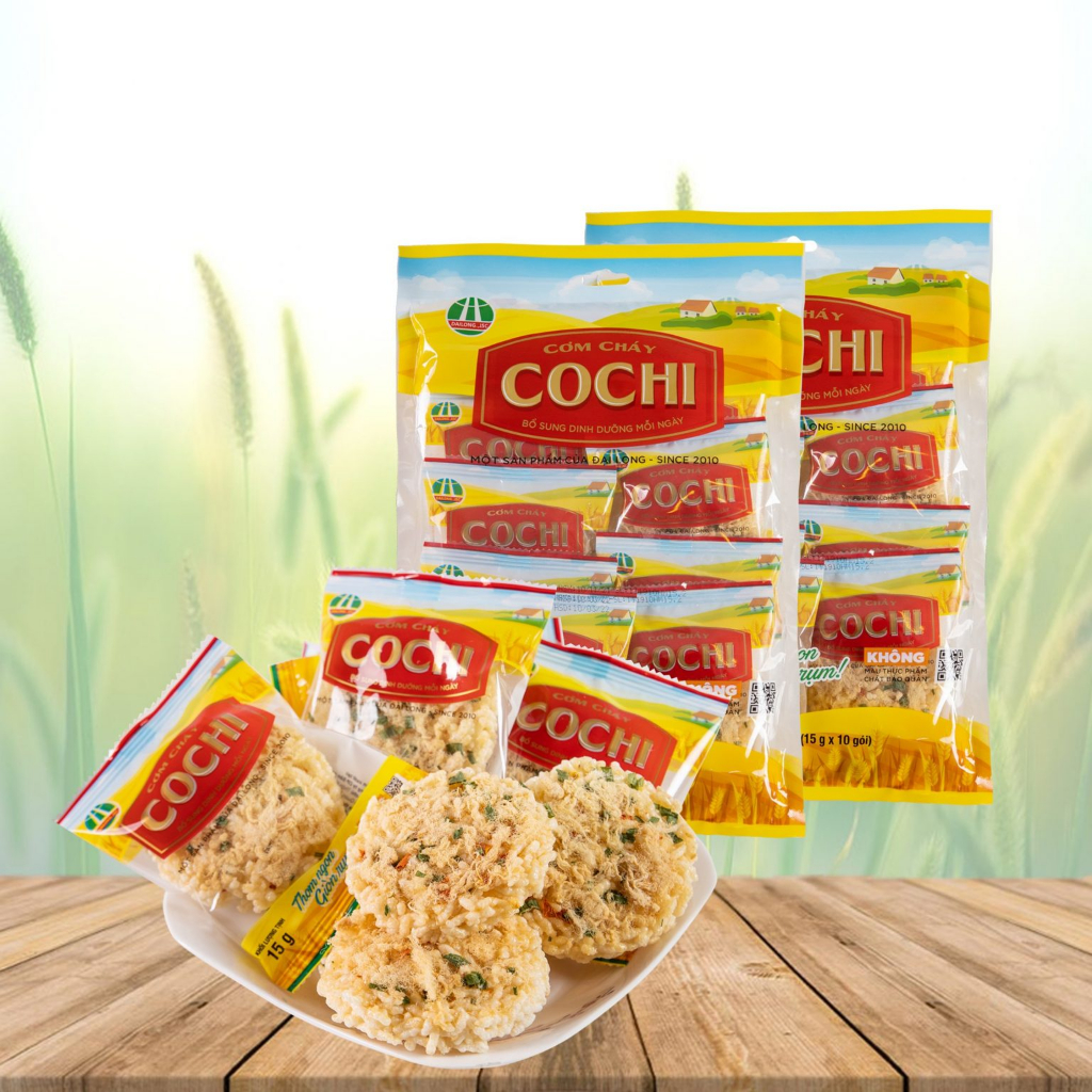 Cơm cháy Cochi vị chà bông thơm ngon giòn rụm 150g