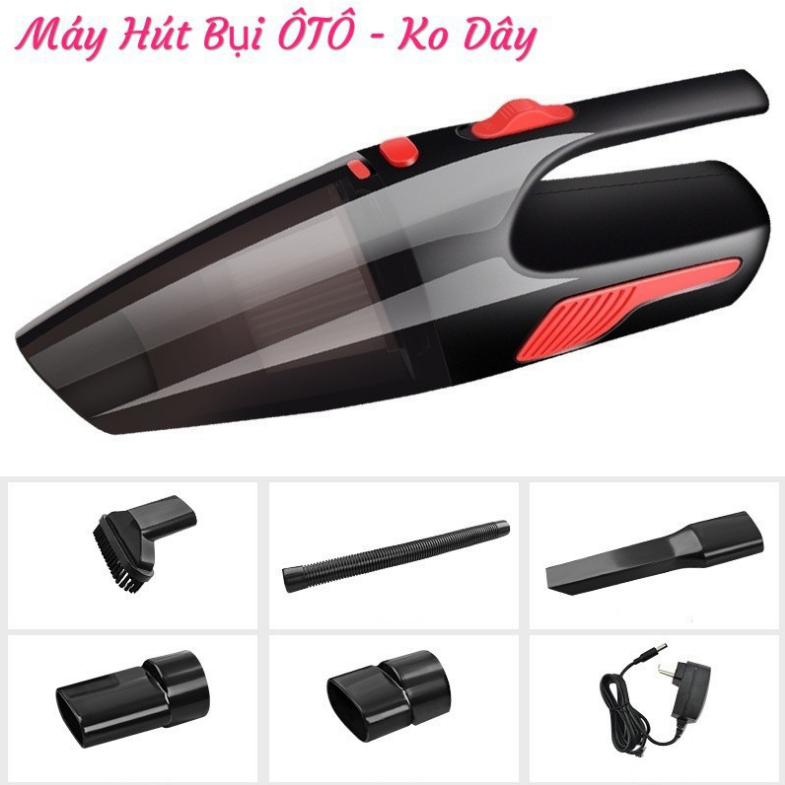 Máy Hút Bụi Cầm Tay - Máy Hút Bụi Mini Không Dây , Hút Sạch Bụi Min, Lông Chó Mèo Và Ga Gối - iVieCars