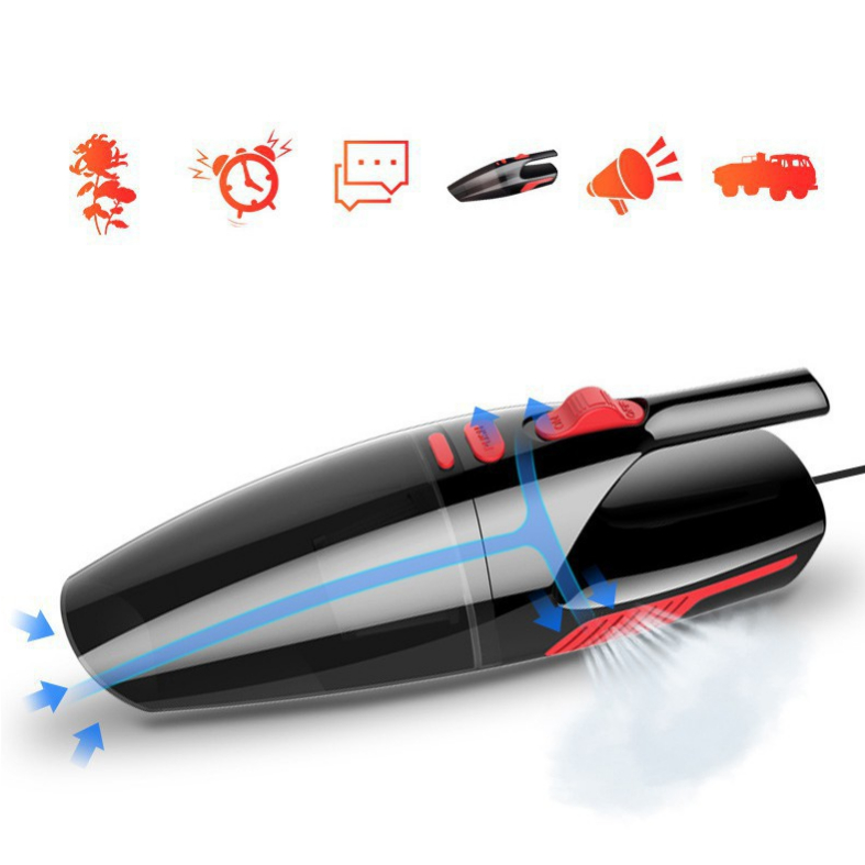 Máy Hút Bụi Cầm Tay - Máy Hút Bụi Mini Không Dây , Hút Sạch Bụi Min, Lông Chó Mèo Và Ga Gối - iVieCars