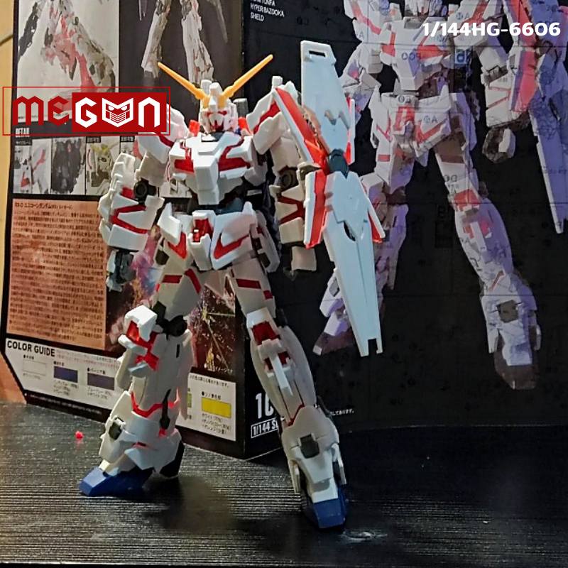 Mô Hình MEGUN HG Unicorn Destroy Mode RX-0 HGUC 1/144 High Grade Đồ Chơi Lắp Ráp robot đồ chơi mô hình Megun