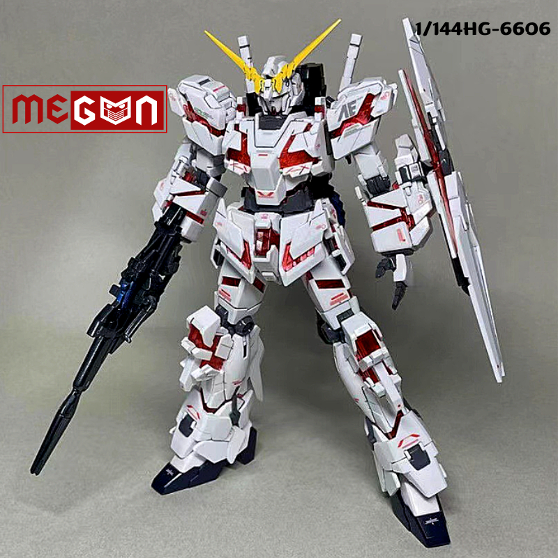 Mô Hình MEGUN HG Unicorn Destroy Mode RX-0 HGUC 1/144 High Grade Đồ Chơi Lắp Ráp robot đồ chơi mô hình Megun