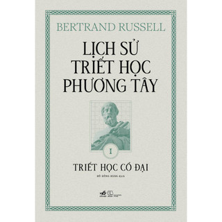 Sách - Combo Lịch sử triết học phương Tây (Trọn bộ 03 cuốn) (Bertrand Russell) (Bìa cứng)