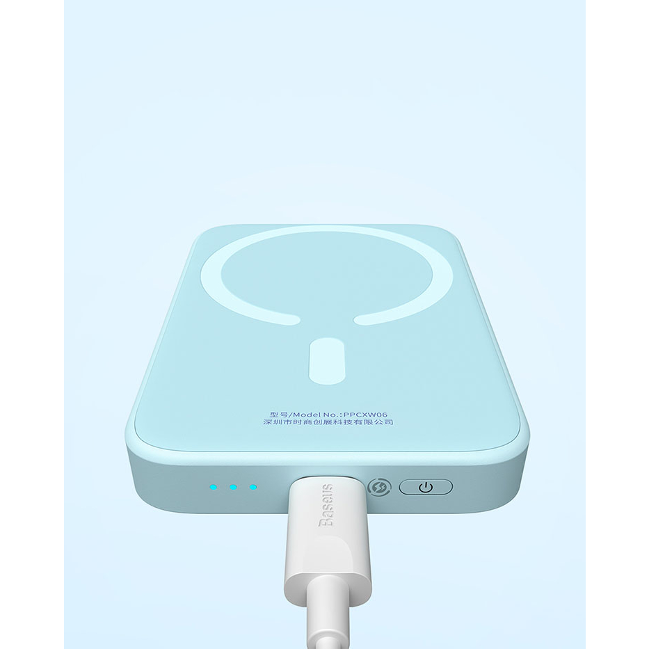 Sạc Dự Phòng Không Dây Baseus 10000mAh PD 20/30W, Sạc không dây từ tính Max 15W Dành cho 12/13/14....