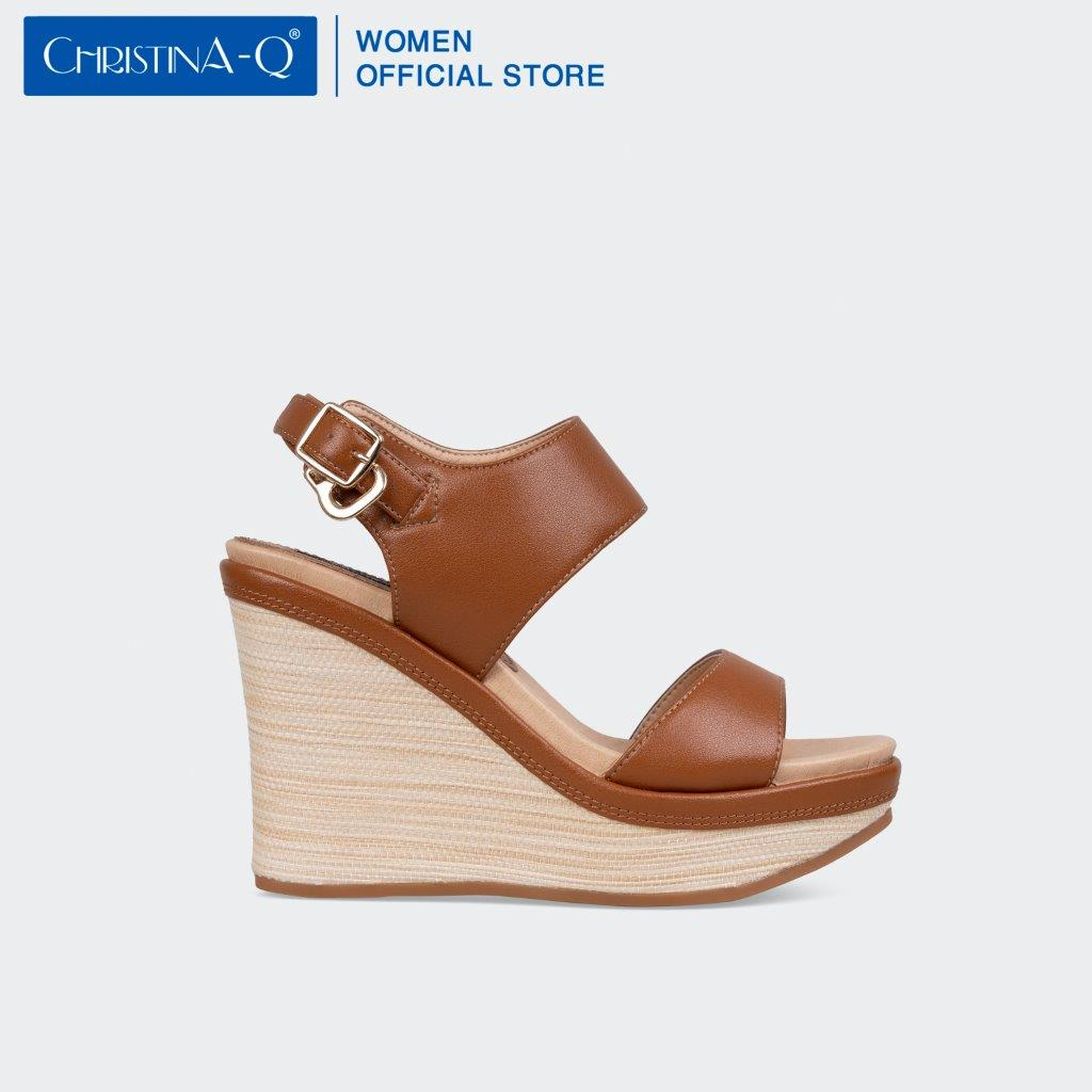 Giày sandals nữ đế xuồng ChristinA-Q XDX130