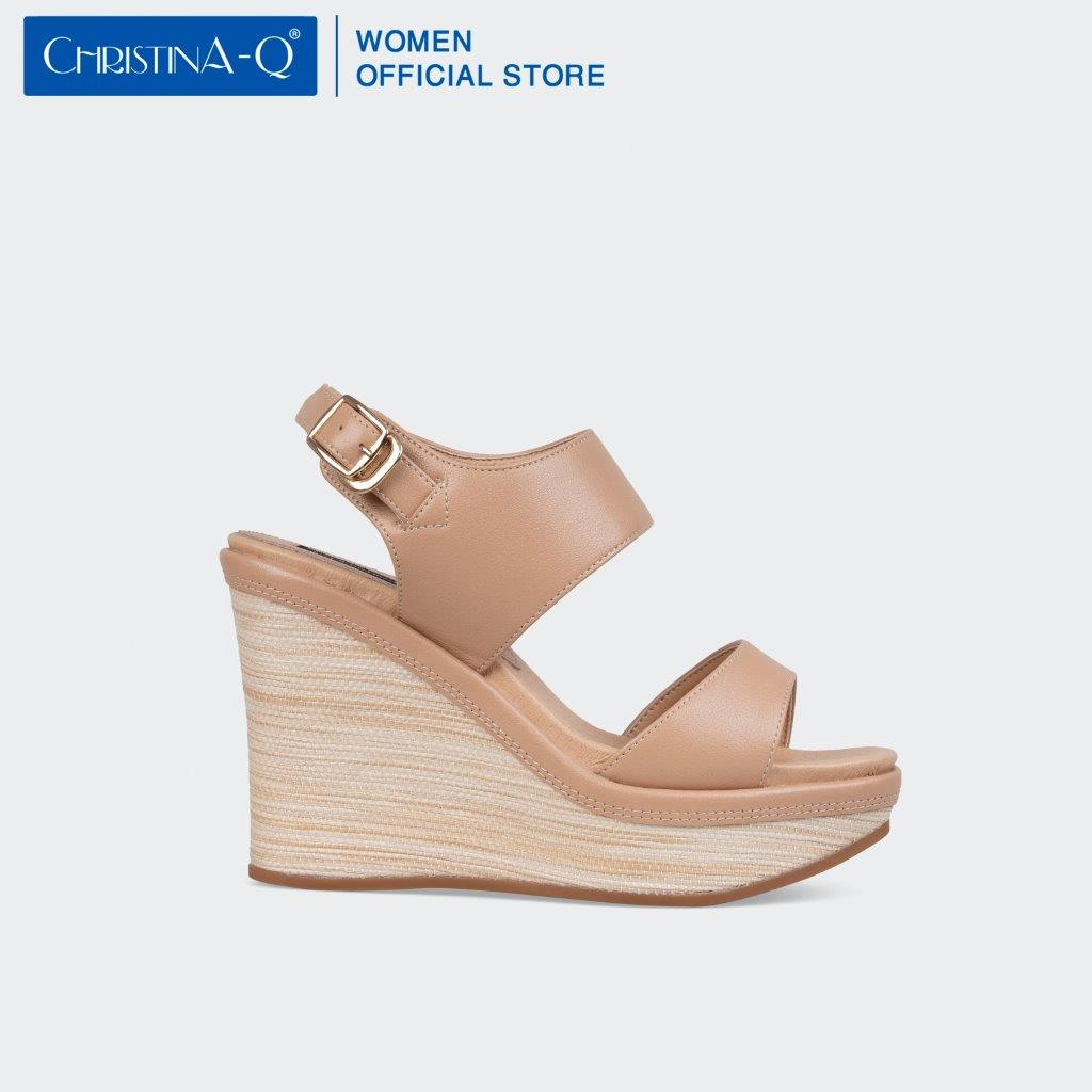 Giày sandals nữ đế xuồng ChristinA-Q XDX130