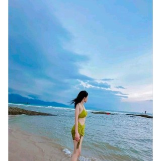 Bikini Đi Biển 3 Món Khoen Sừng Trâu – Bộ Đồ Bơi Xinh