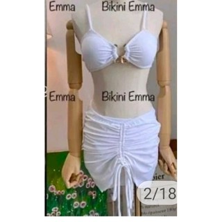 Bikini đi biển 3 món khoen sừng trâu