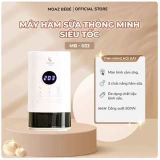 Máy hâm sữa thông minh siêu tốc moaz bébé mb033