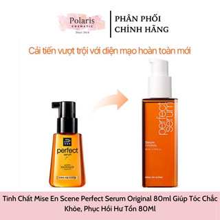 Tinh Chất Mise En Scene Perfect Serum Original 80ml Giúp Tóc Chắc Khỏe, Phục Hồi Hư Tổn 80Ml [Mẫu Mới]