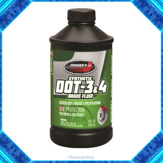 Dầu thắng xe dot 4 johnsen premium brake fluid 355ml