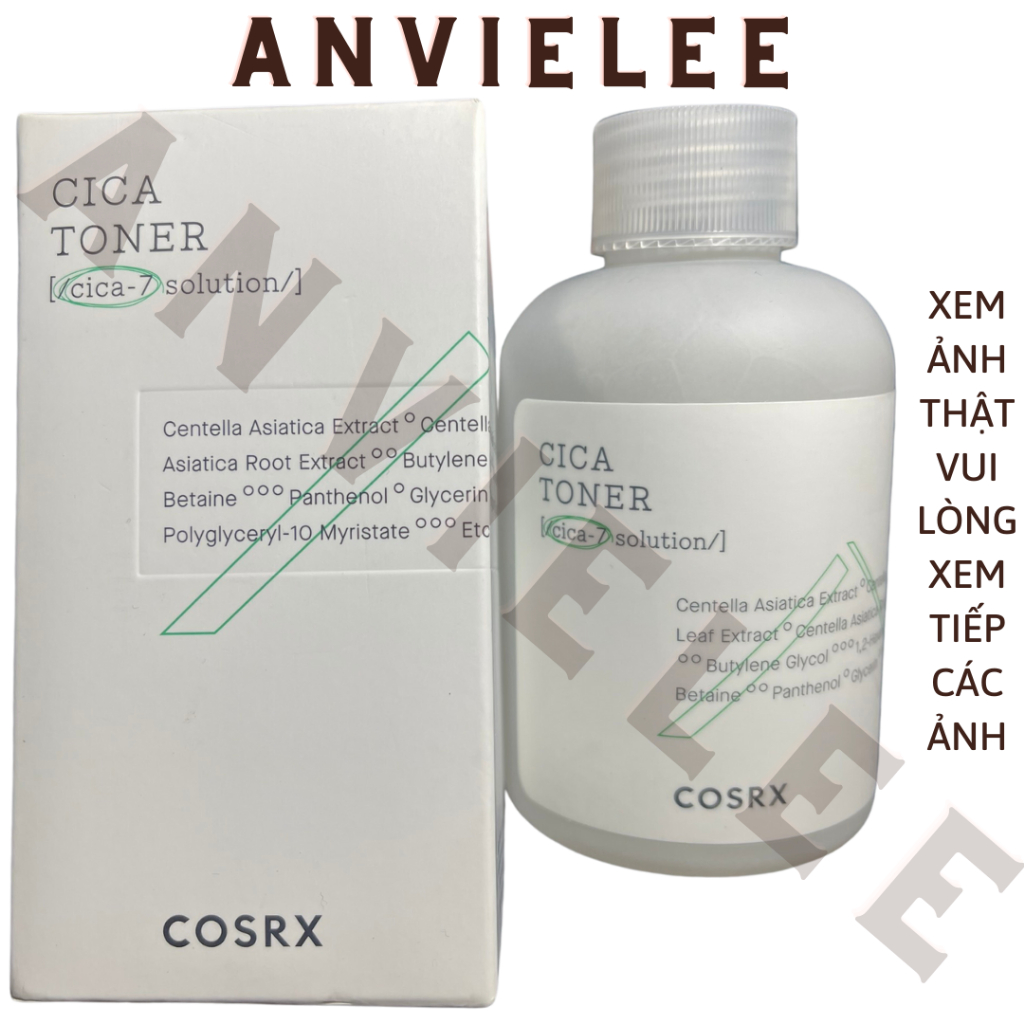 Nước cân bằng Cosrx Pure Fit Cica Toner 150ml nước hoa hồng làm dịu, phục hồi và bảo vệ da
