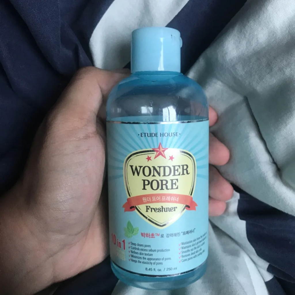 [GỐC 420K DATE 12.2024] Nước Hoa Hồng Chức Năng Kiềm Dầu Etude House Wonder Pore Freshner 250ml [THANH LÝ]