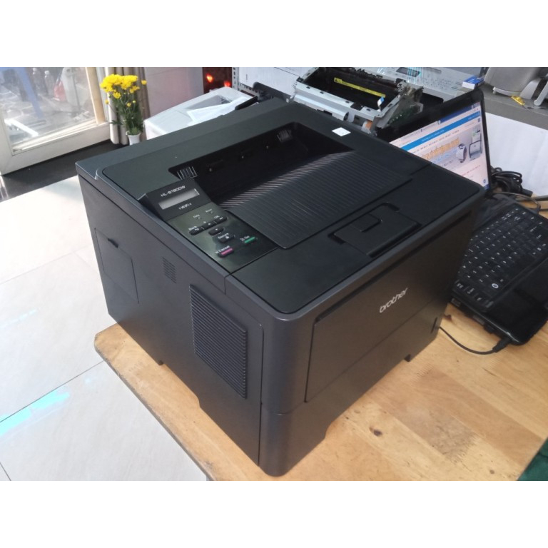 Máy in laser đen trắng Brother 6180DW - in 2 mặt tốc độ cao - đã qua sử dụng