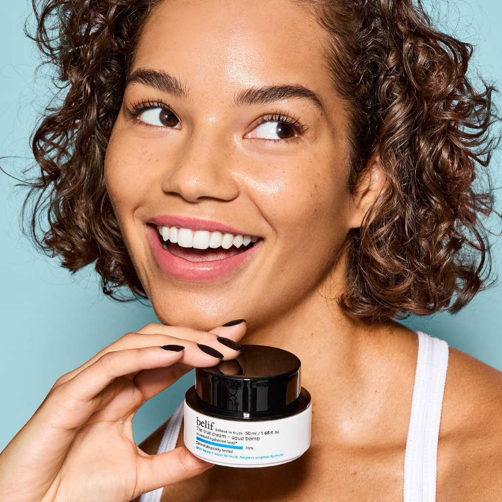 Kem Dưỡng Ẩm Với Squalane Belif True Cream Aqua Bomb