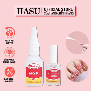 Keo Waloc up móng - đính đá siêu bền chắc