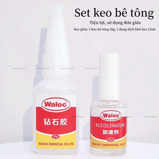( SALE GIÁ SOC ) Keo Waloc up móng - đính đá siêu bền chắc