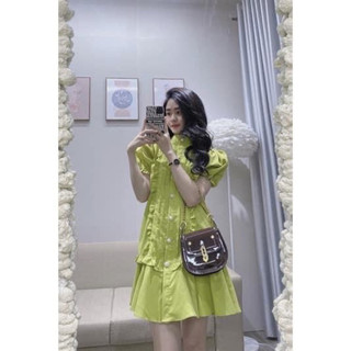 Váy dập ly đầm suông ( sp lựa live