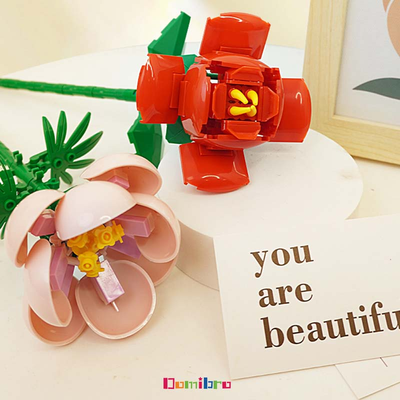 Mô Hình Lego Hoa Bông Hoa hướng dương Đồ Chơi Lắp Ráp DIY Sáng tạo Hoa Đáng Yêu