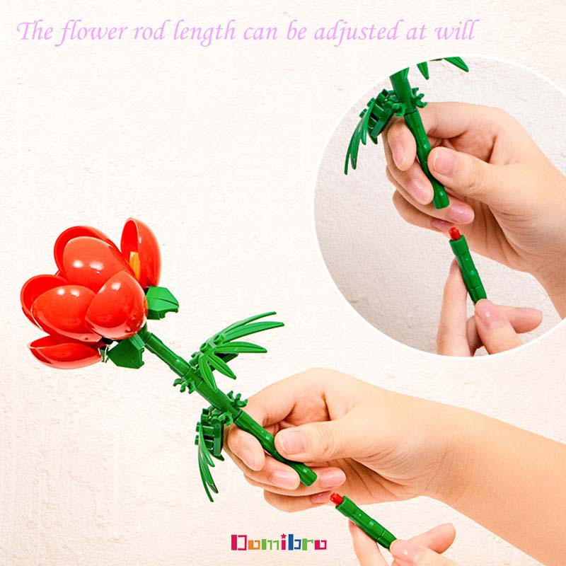 Mô Hình Lego Hoa Bông Hoa hướng dương Đồ Chơi Lắp Ráp DIY Sáng tạo Hoa Đáng Yêu