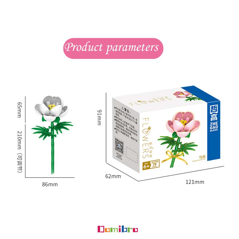 Mô Hình Lego Hoa Bông Hoa hướng dương Đồ Chơi Lắp Ráp DIY Sáng tạo Hoa Đáng Yêu