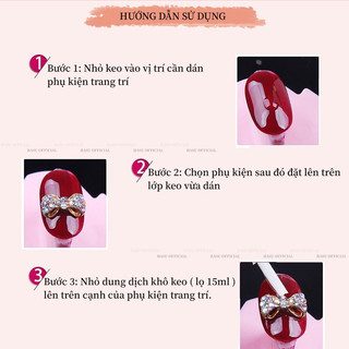 ( SALE GIÁ SOC ) Keo Waloc up móng - đính đá siêu bền chắc