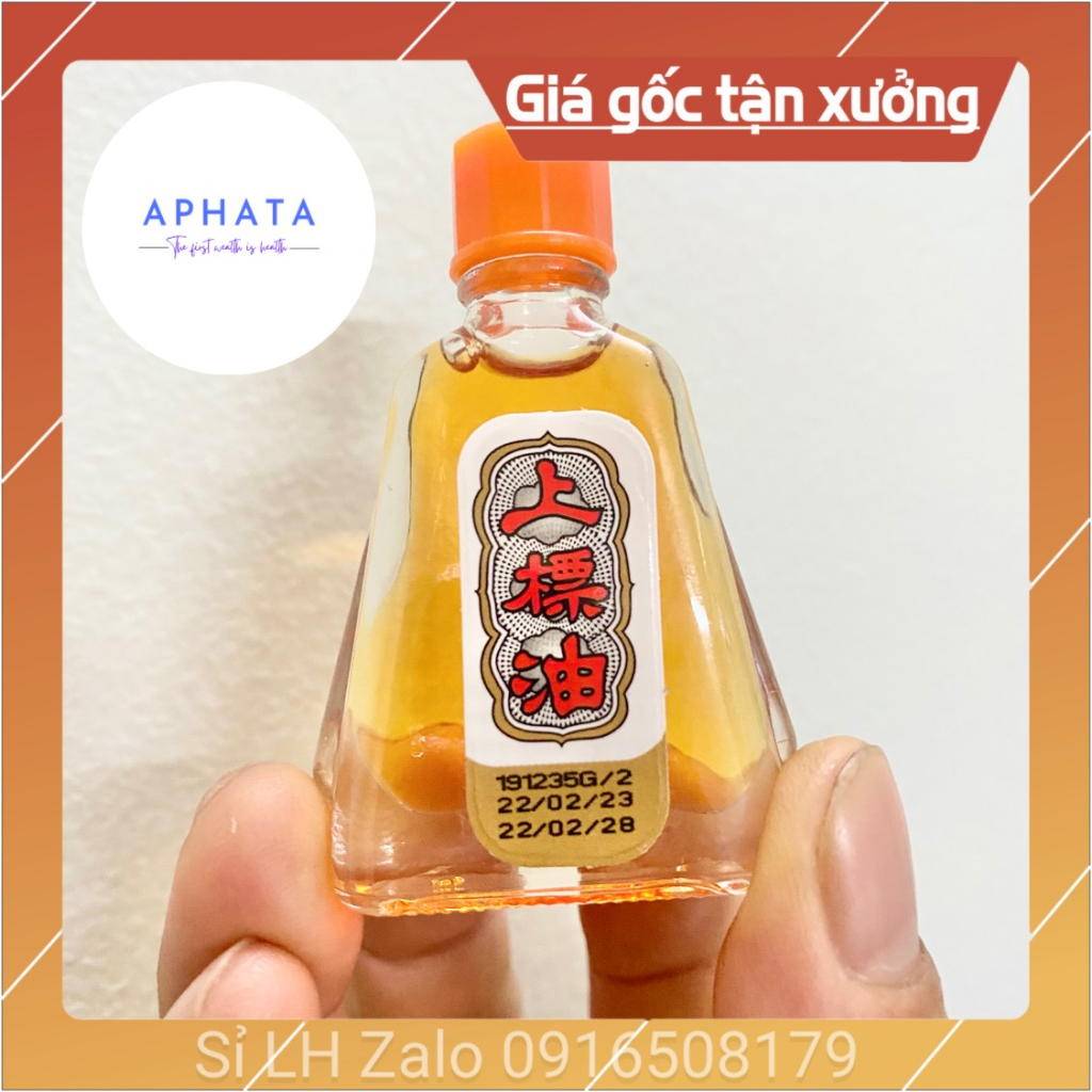 Dầu Gió Thái Lan chính hãng hiệu ông già Siang Pure Oil 3cc và 7cc