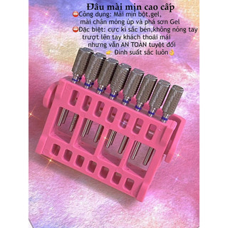 Đầu mài phá móng gel móng bột titan Mỹ không nóng móng không đau