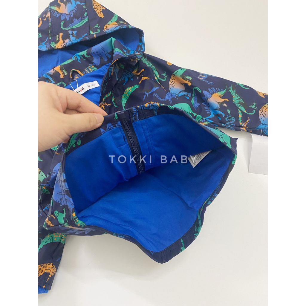 Áo khoác PU hình khủng long cho bé AMN005