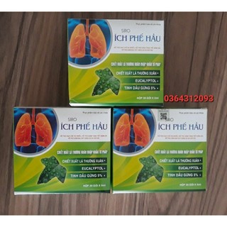 Ích phế hầu - siro ho bổ phổi