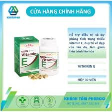 Ubb vitamin e 400iu, hổ trợ làm chậm tiến trình lão hóa của da