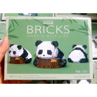 Lego gấu trúc Panda(12 mẫu)