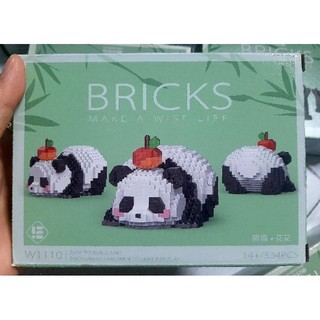 Lego gấu trúc Panda(12 mẫu)